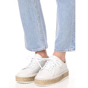 Rag & Bone Kent Platform Espadrille Sneaker Size 6 Boho